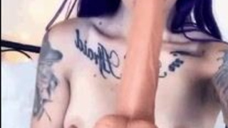 Dildo Deepthroat GIF