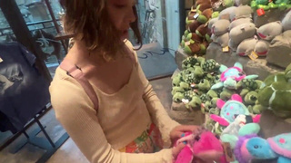 Aquarium Trip with Aliya Brynn Turns Into Aggreive Ass Eating and Milking