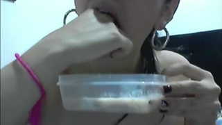 Latina Deepthroat Camgirl Cam GIF