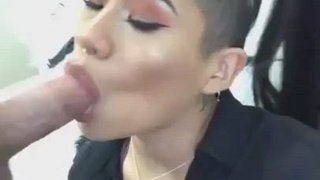 Deepthroat Blowjob Asian GIF