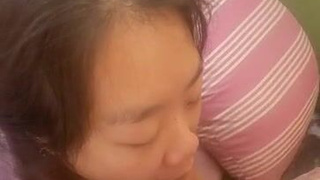 Deepthroat Blowjob Asian GIF